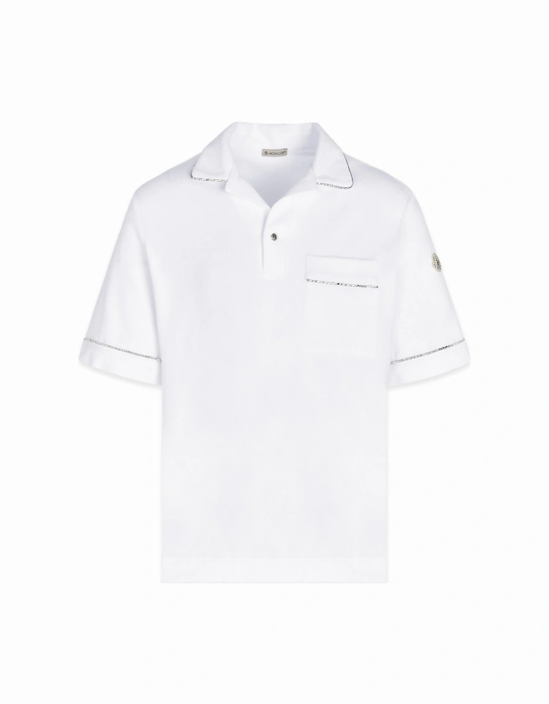 Towelling Shirt White