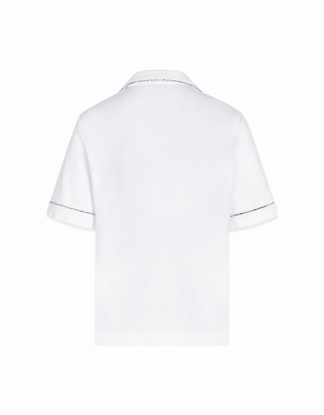 Towelling Shirt White