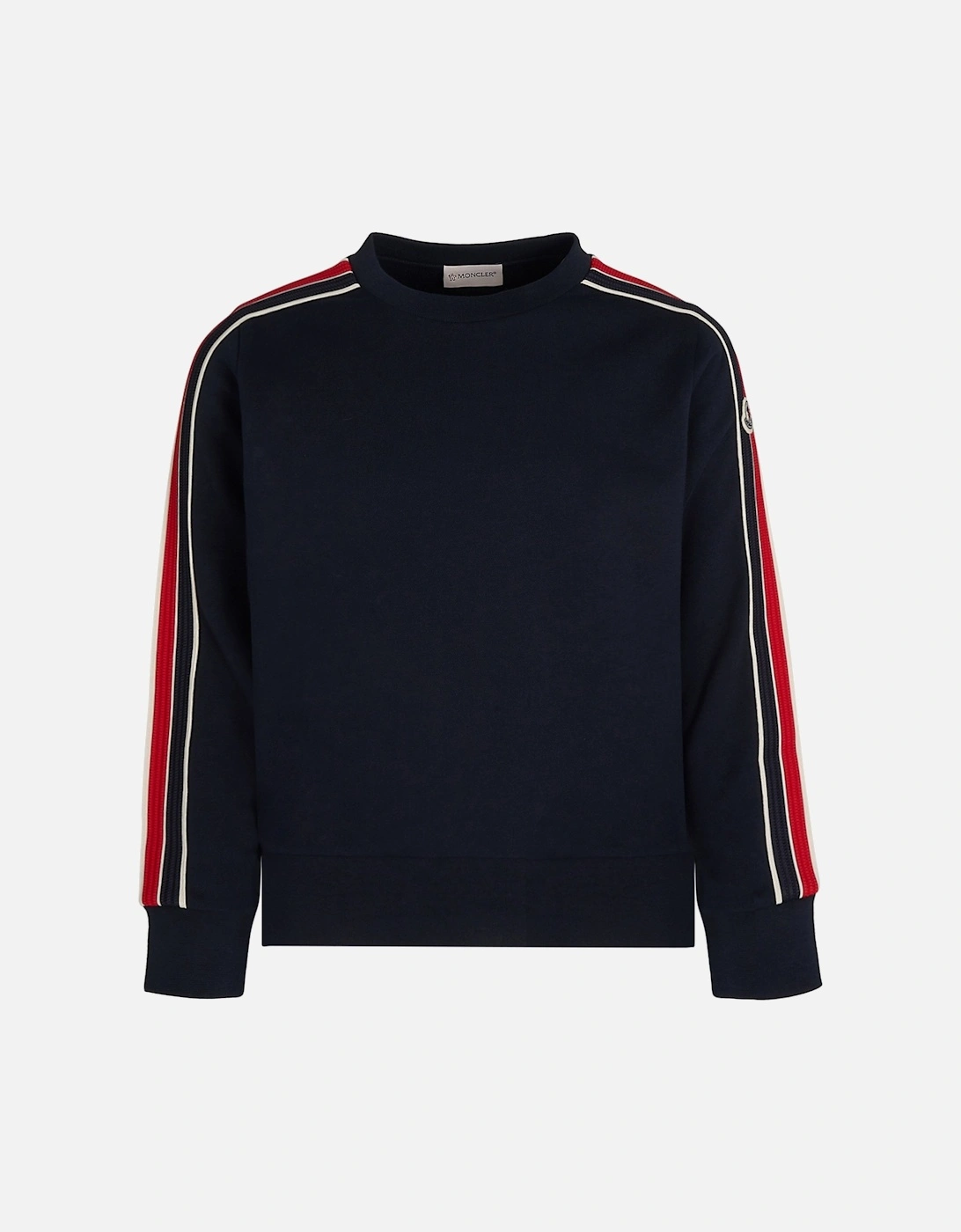 Kids Stripe Sweatshirt Navy, 6 of 5