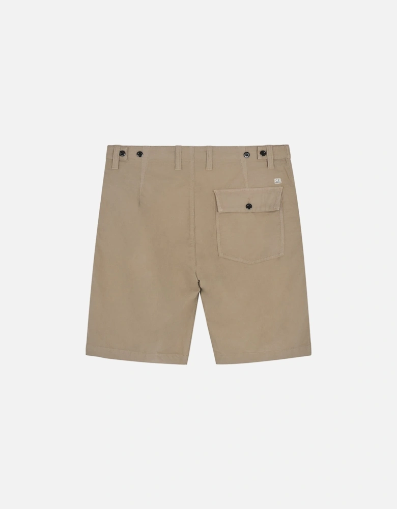 CARGO LENS COTTON SHORTS