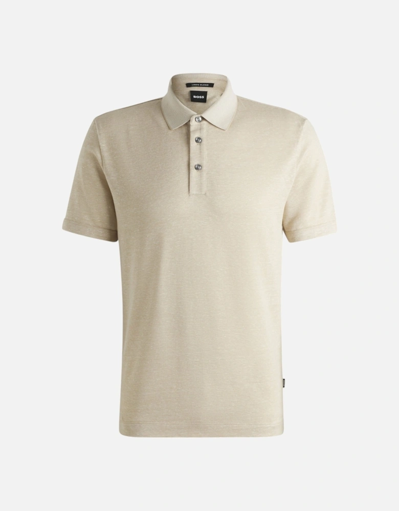 Boss H-press 28 Polo Shirt Light Beige