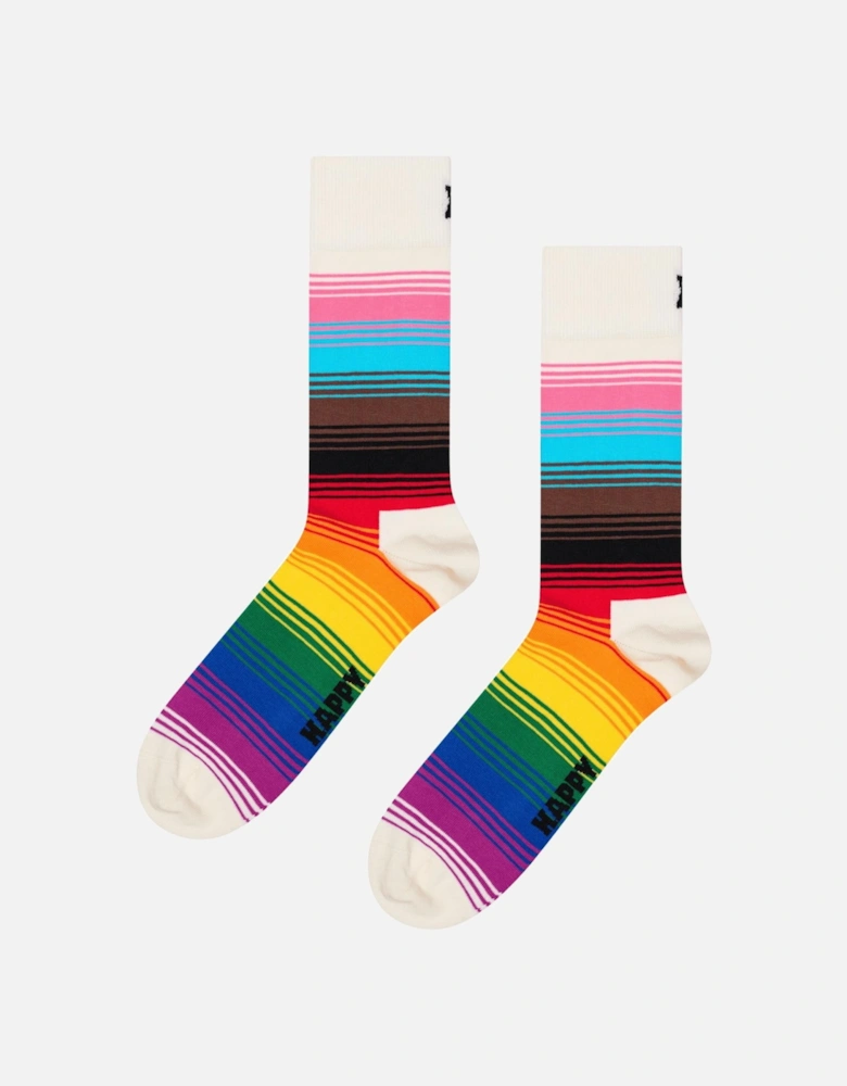 Pride Stripe Sock, Multicolour