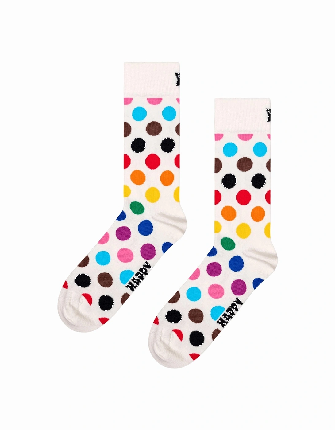 2-Pack Pride Socks Gift Box, White