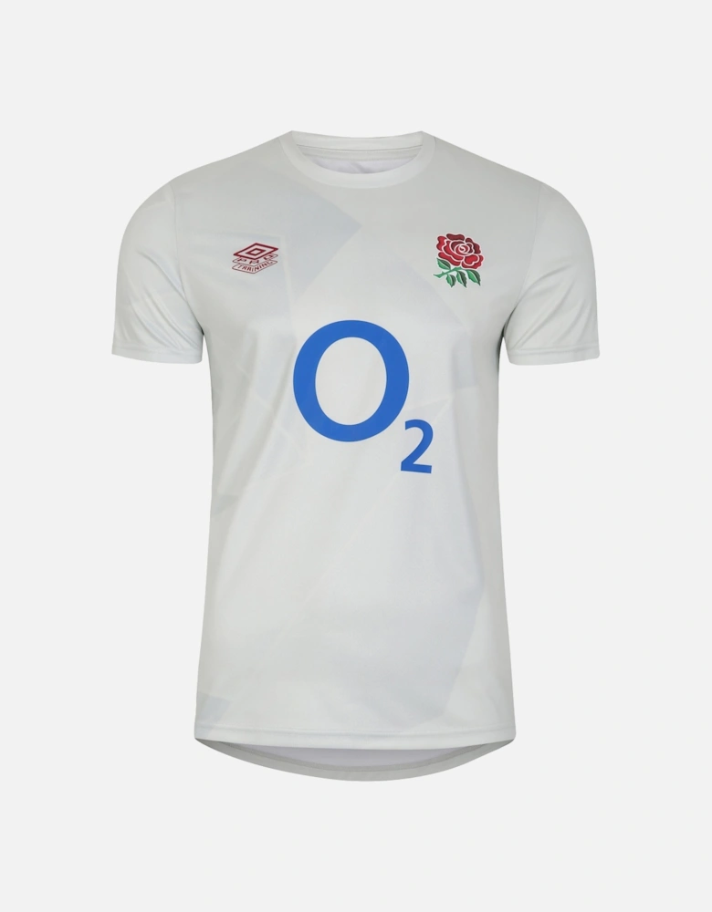 Childrens/Kids 23/24 England Rugby Warm Up Jersey