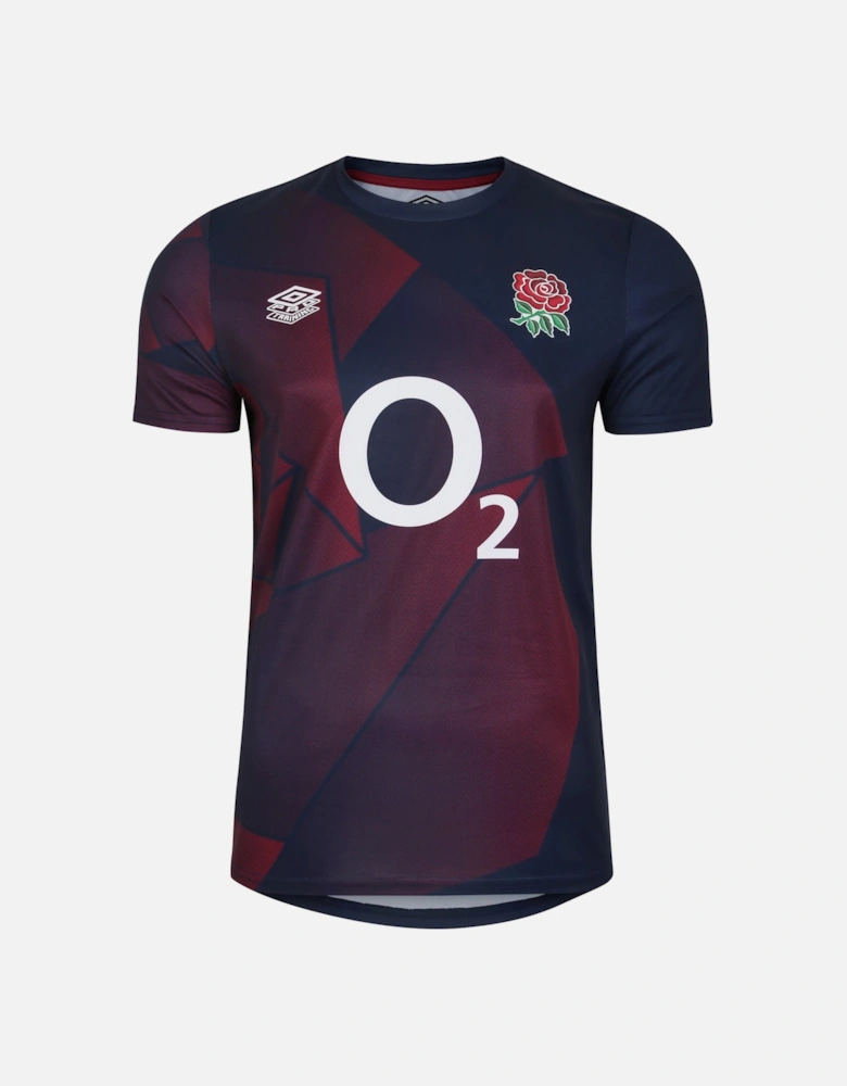 Childrens/Kids 23/24 England Rugby Warm Up Jersey