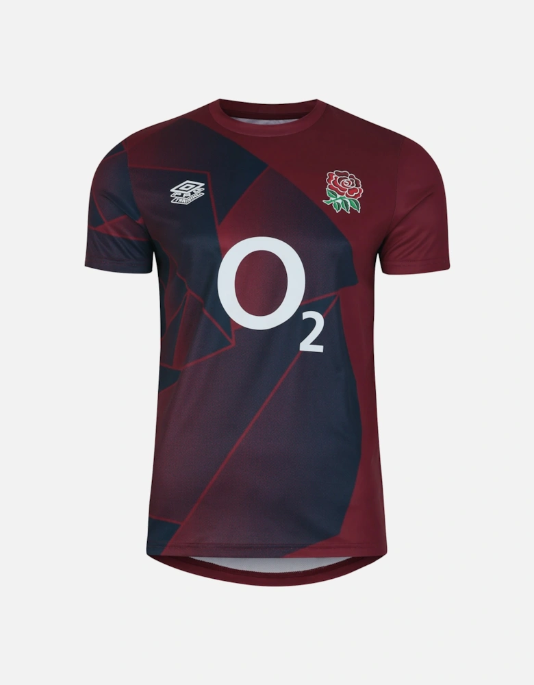 Childrens/Kids 23/24 England Rugby Warm Up Jersey