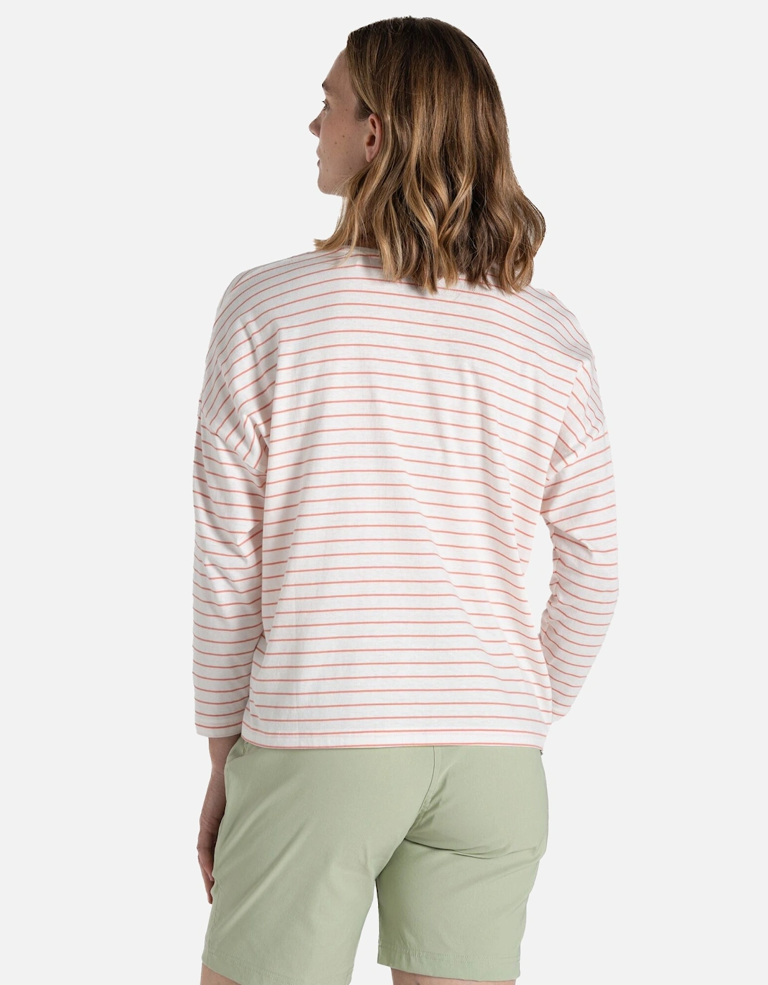 Womens/Ladies Kielder Stripe Long-Sleeved T-Shirt