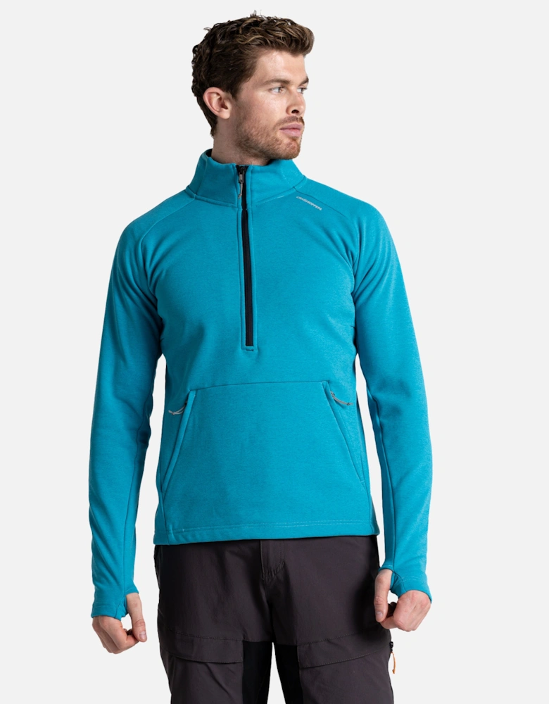 Mens Dynamic Pro Half Zip Fleece Top