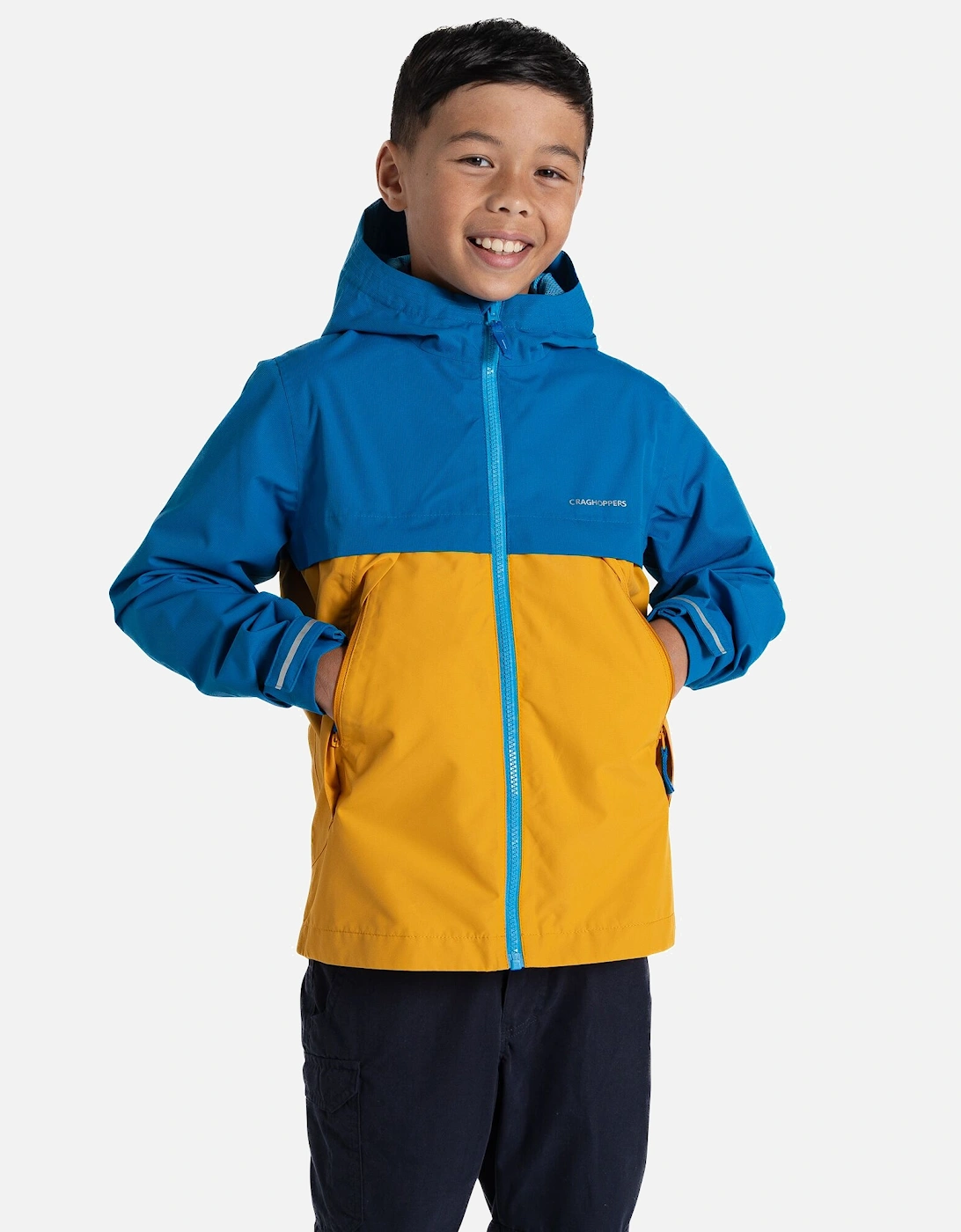 Childrens/Kids Fabre Waterproof Jacket, 6 of 5