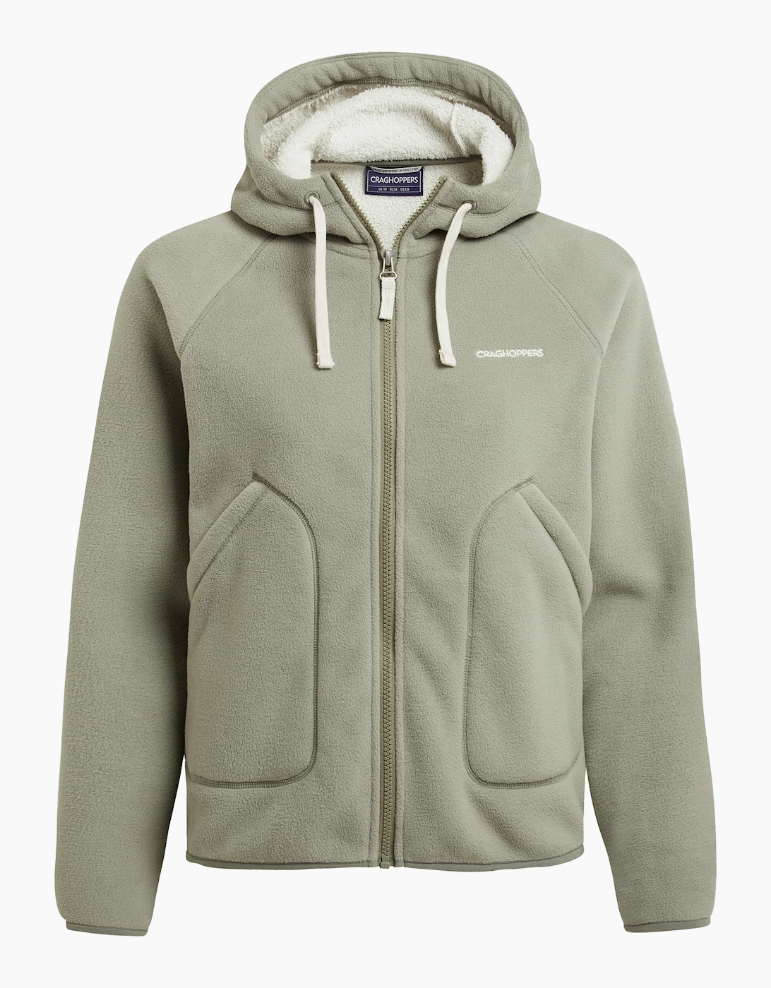 Craghoppers Women's Green / Grainne Full Zip Fleece Jacket - Size 14