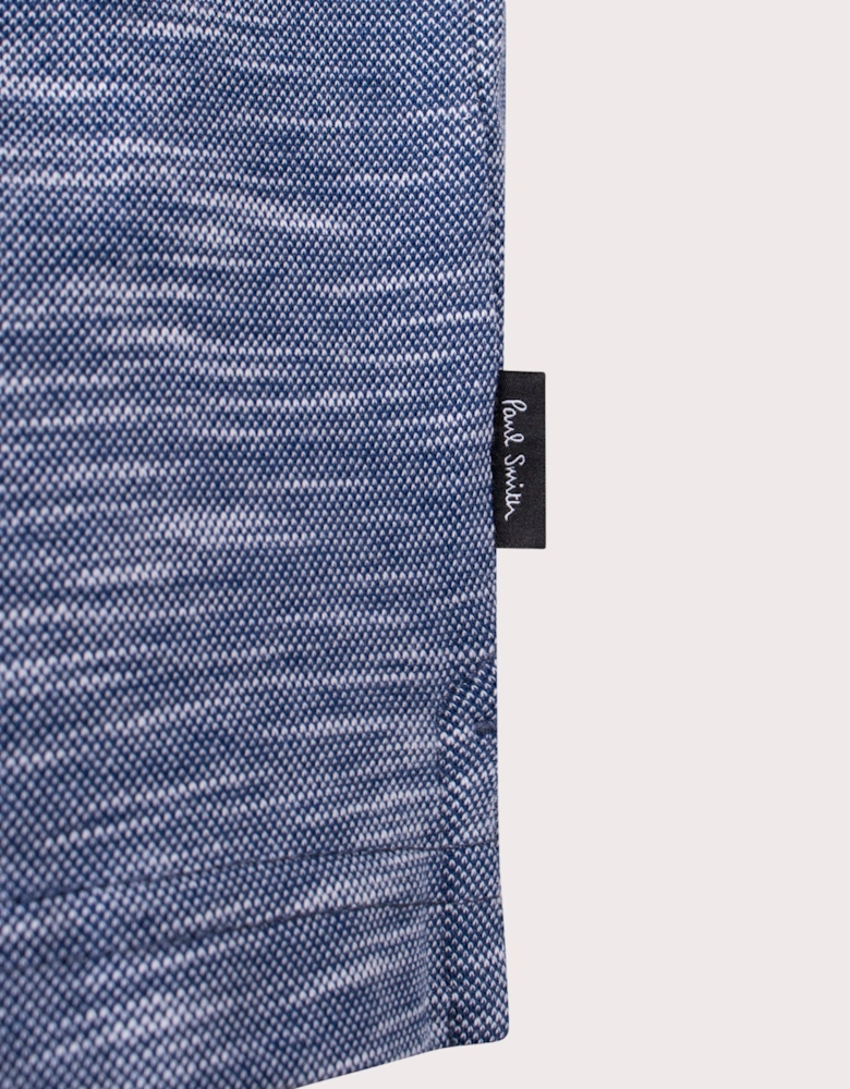 Organic Cotton Button Front Polo Shirt