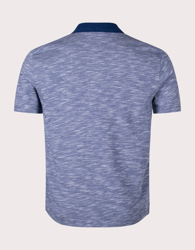 Organic Cotton Button Front Polo Shirt