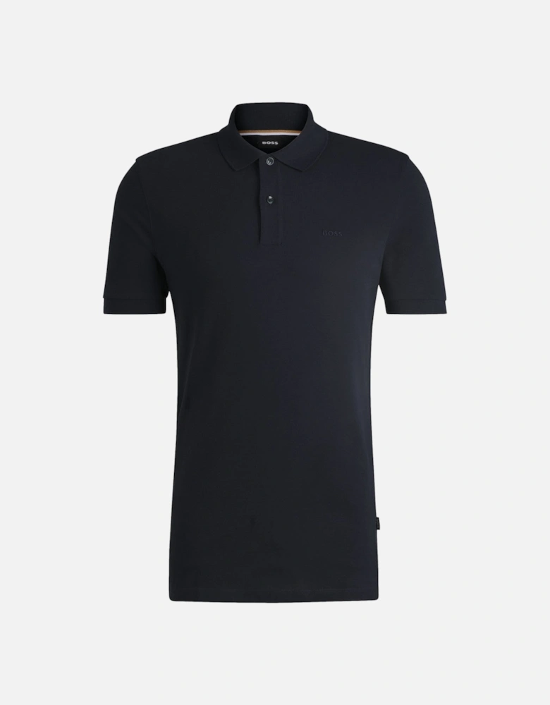 BOSS Black Pallas Polo Shirt 404 Dk Blue