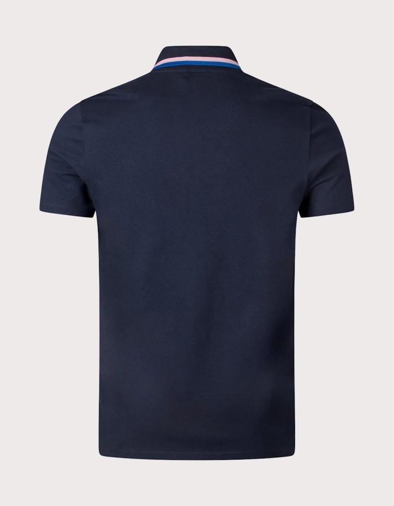 Quarter Zip Polo Shirt