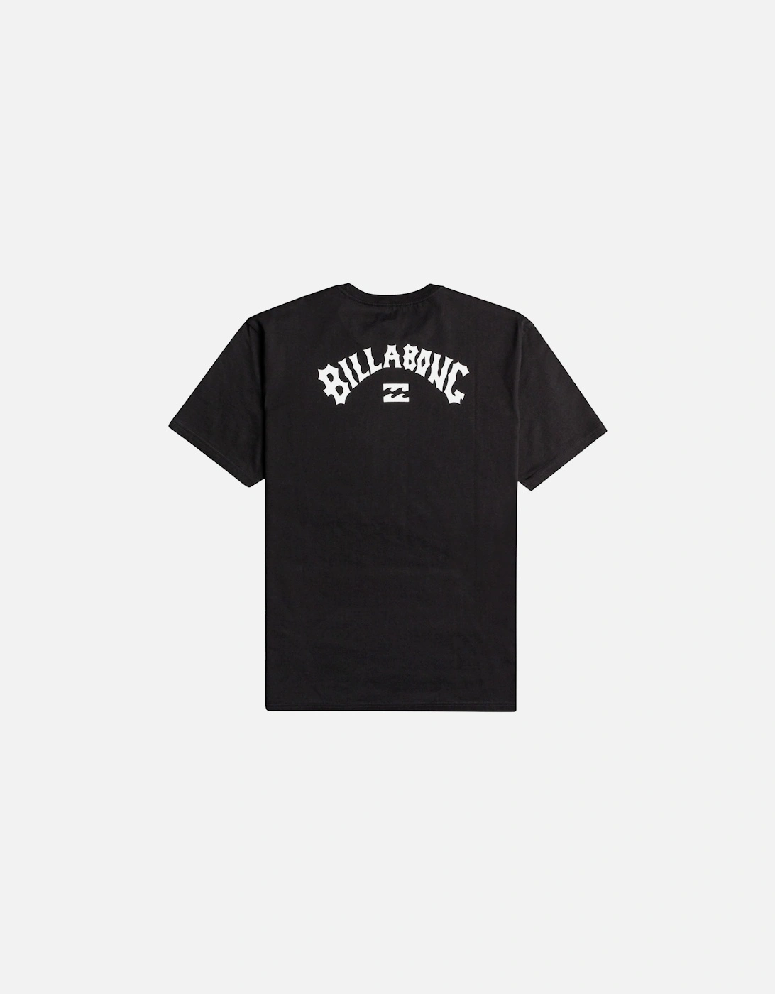 Billabong Men's Black Arch Wave Short Sleeve T-Shirt - : 38/Regular M