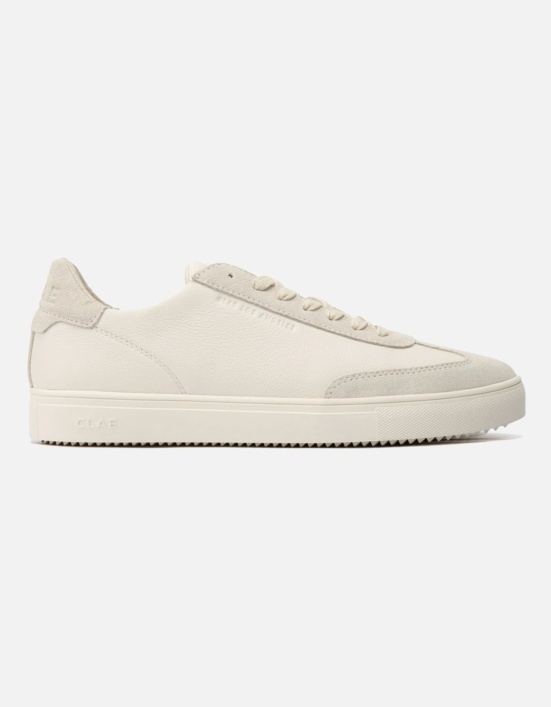 Deane Leather Men's Triple Off White Trainers