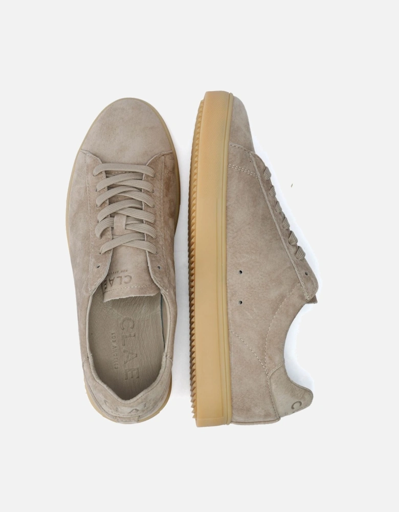 Bradley Suede Men's Cashmere/Natural Gum Trainers