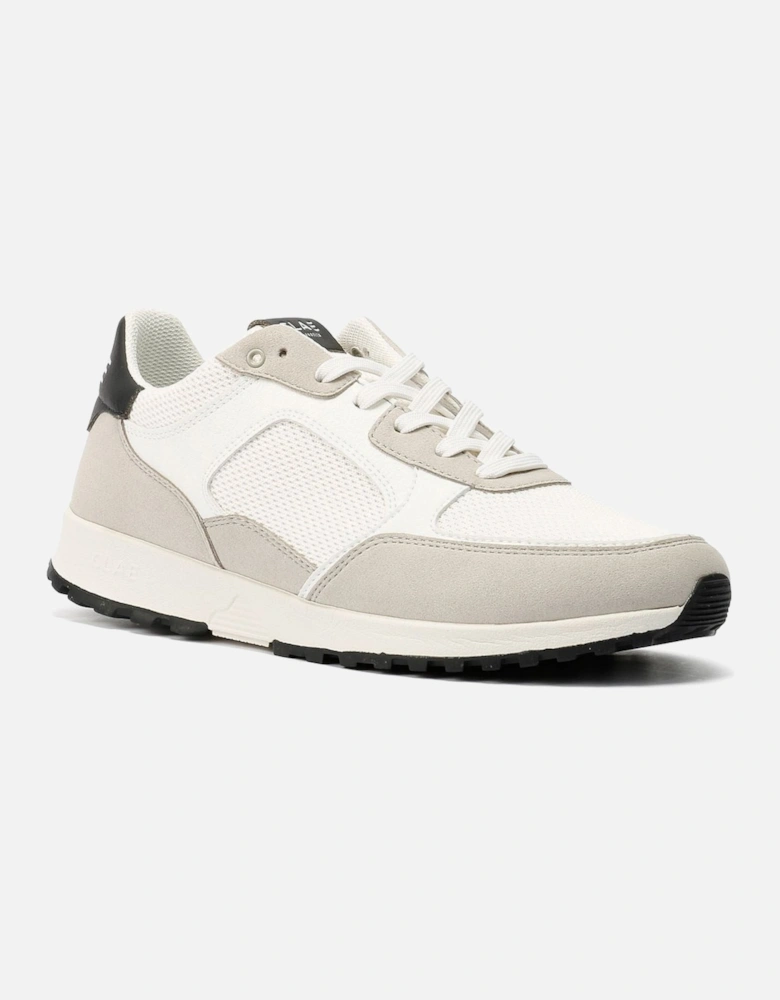 Joshua Men's Microchip/White/Navy Trainers