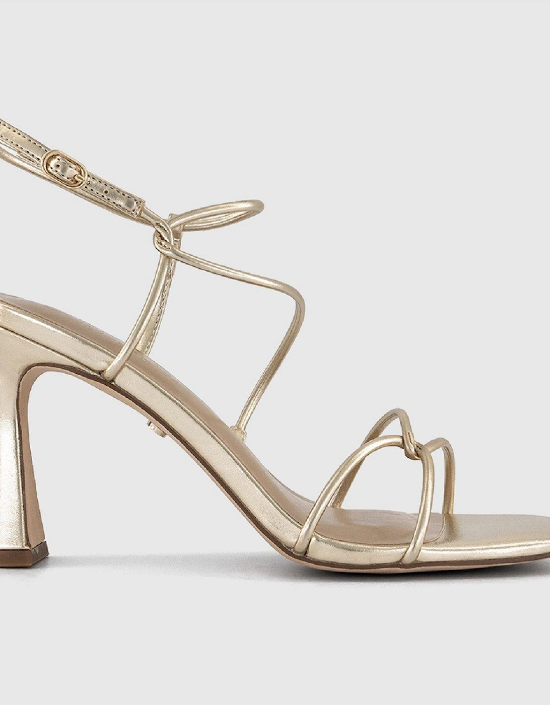 Hero - Strappy Heeled Sandal - Gold, 2 of 1