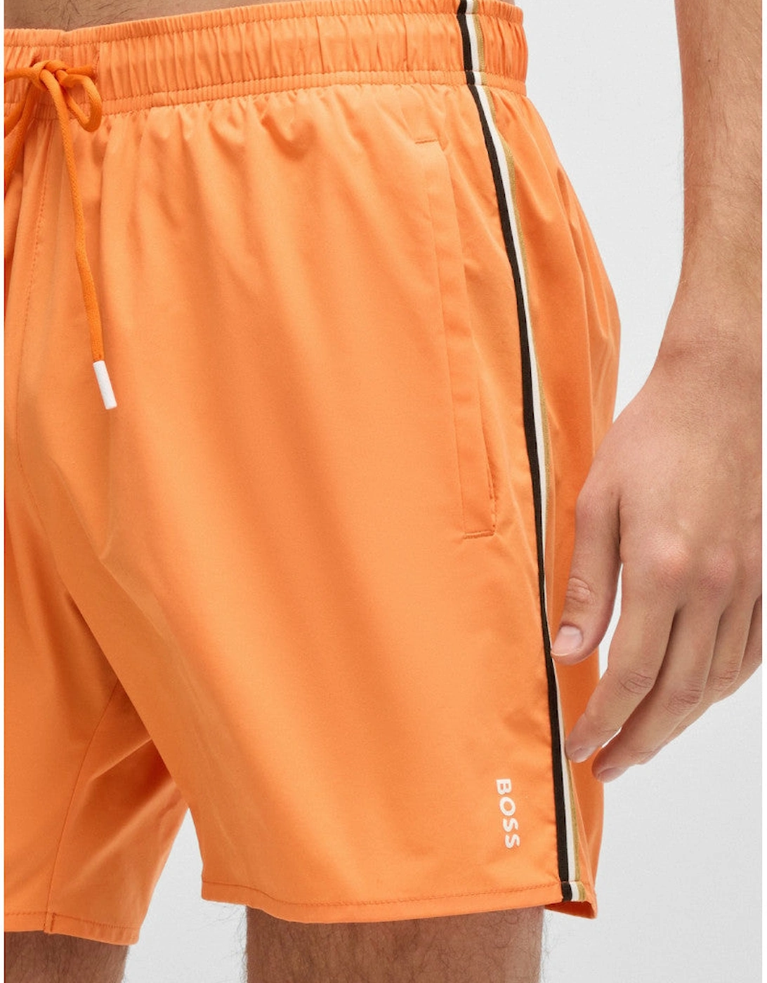 BOSS Black Iconic Swim Shorts S1-25 823 Bright Orange