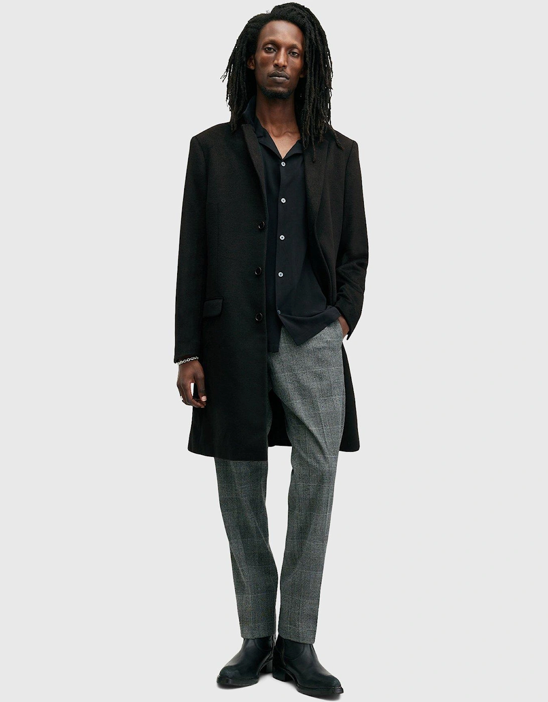 Hal Overcoat - Black