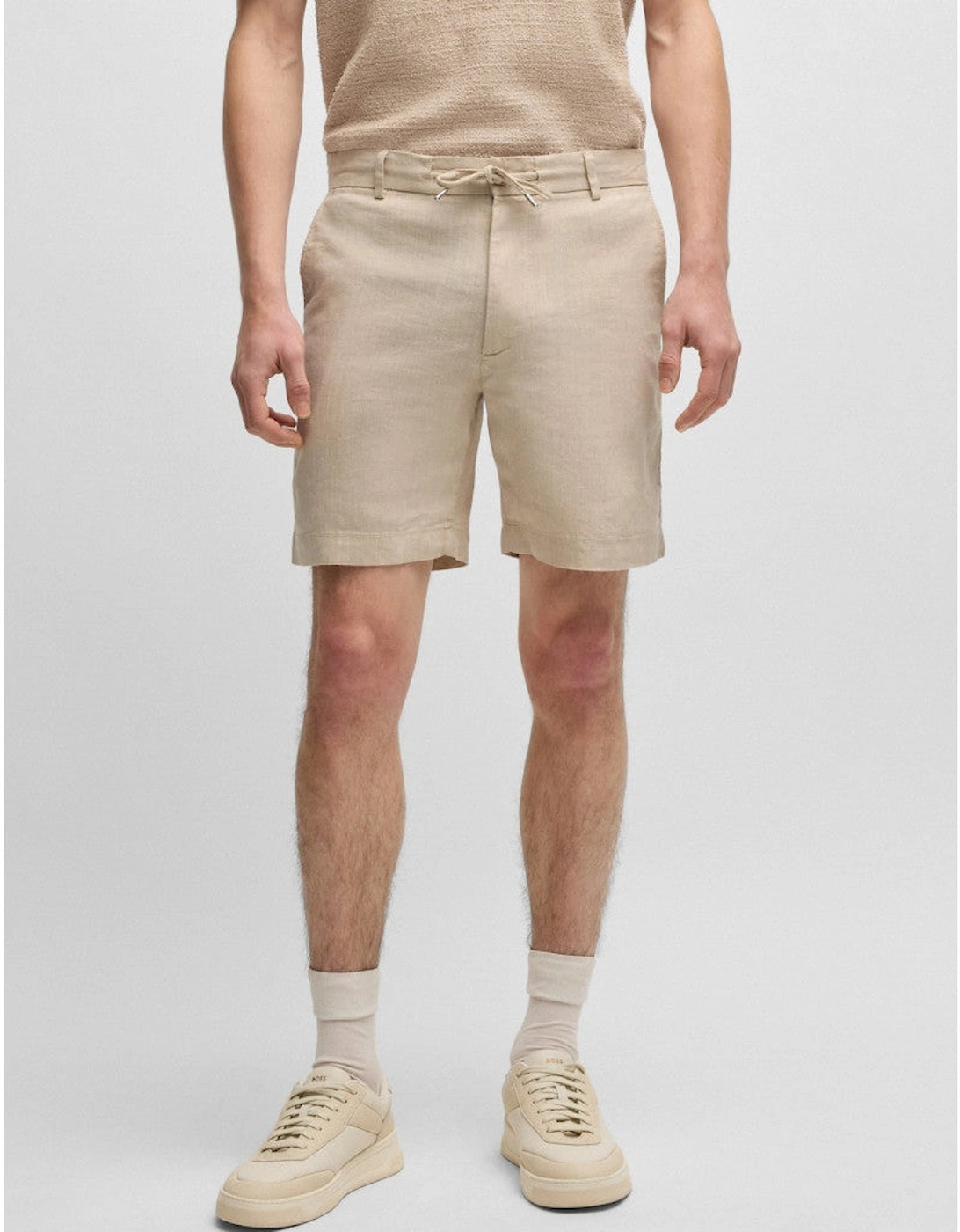 BOSS Black C-Kane-RDS-Shorts 275 L Beige