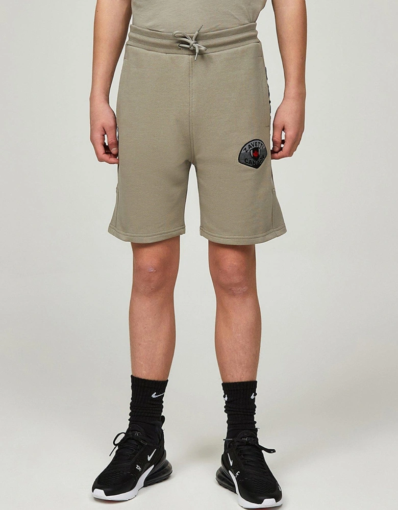 Junior Boys Botticini Reflective Short - Dark Grey