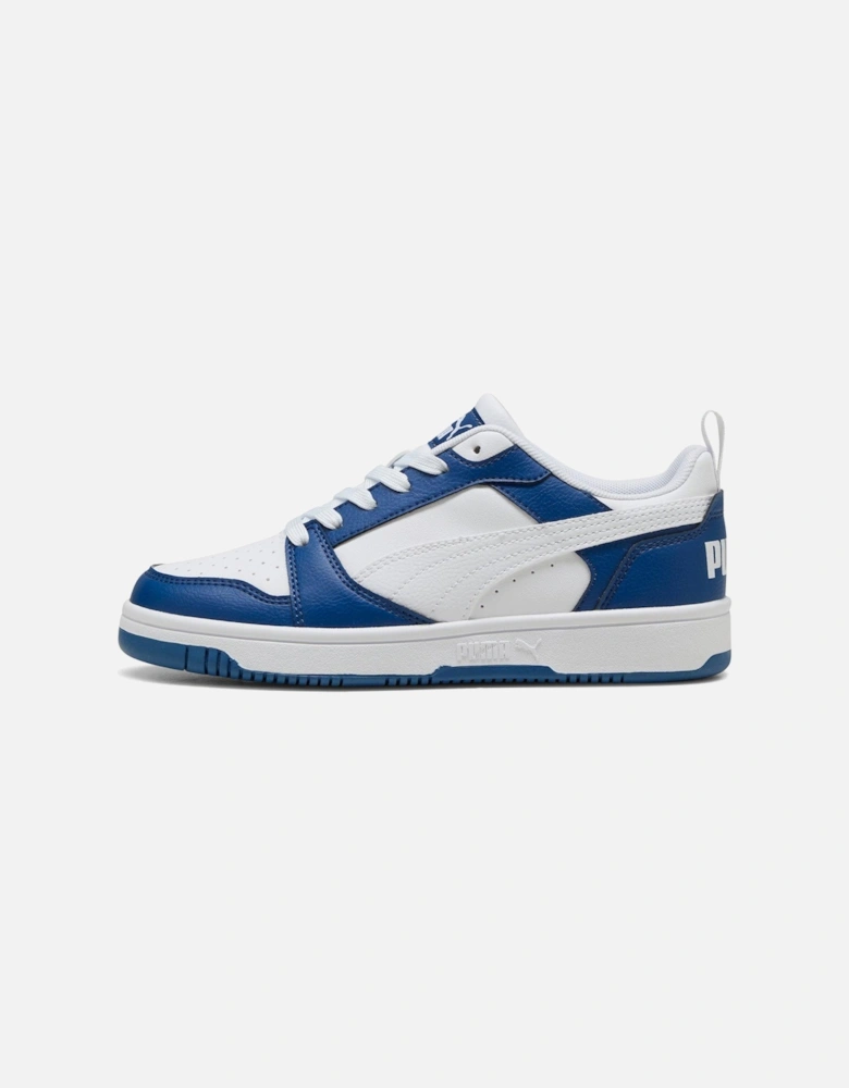 Junior Unisex Rebound V6 Low - White/Blue