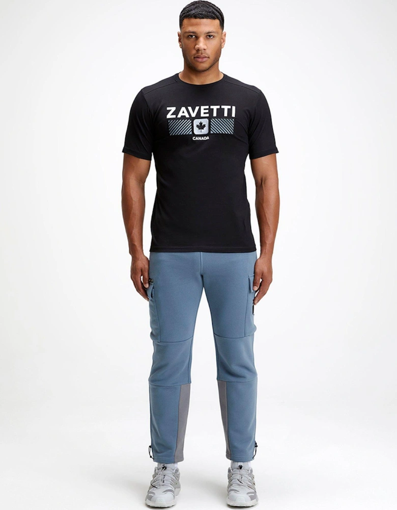Ovello 20 Chevron T-Shirt - Black