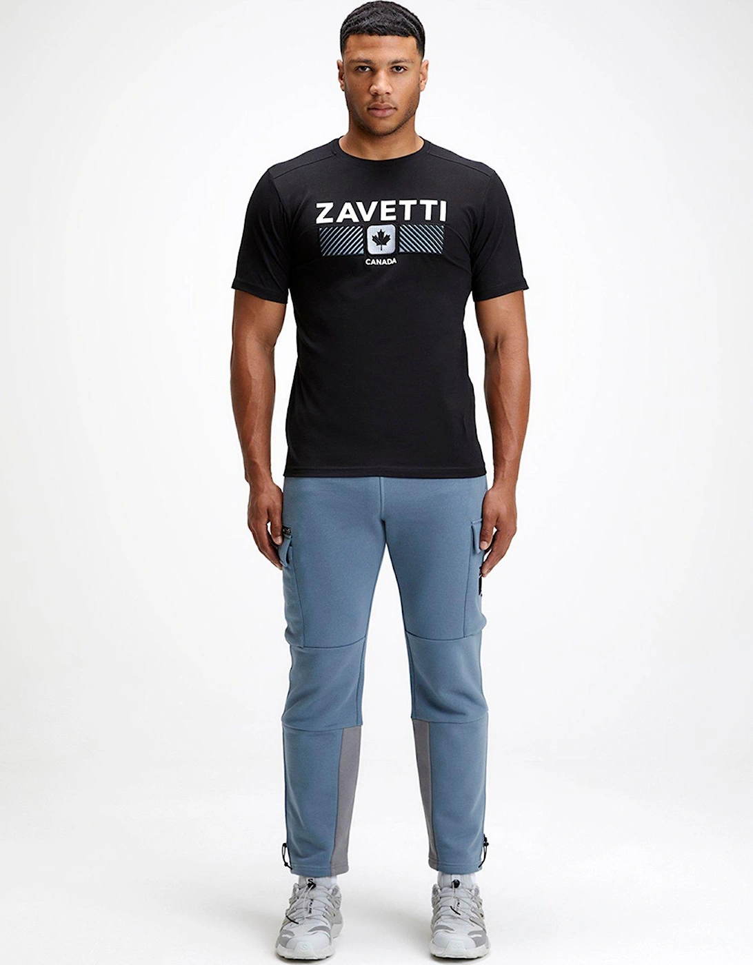 Ovello 20 Chevron T-Shirt - Black