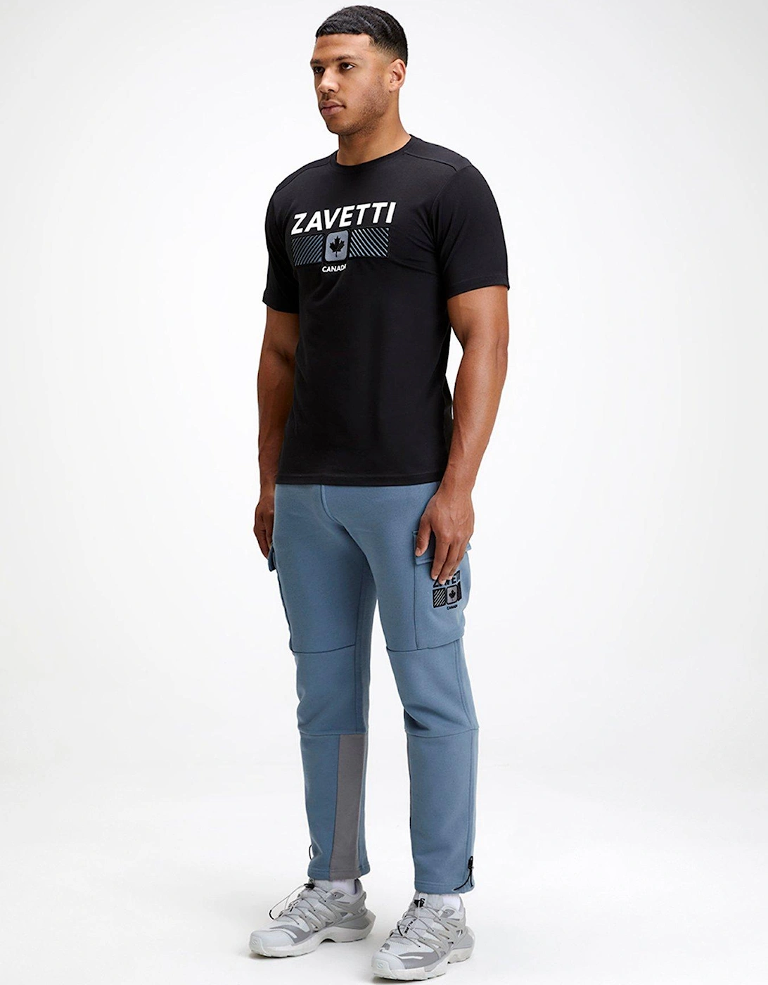 Ovello 20 Chevron T-Shirt - Black