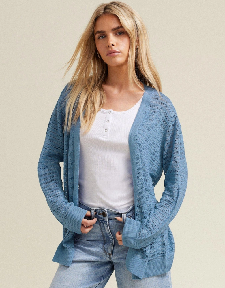 Petite Edge To Edge Cardigan