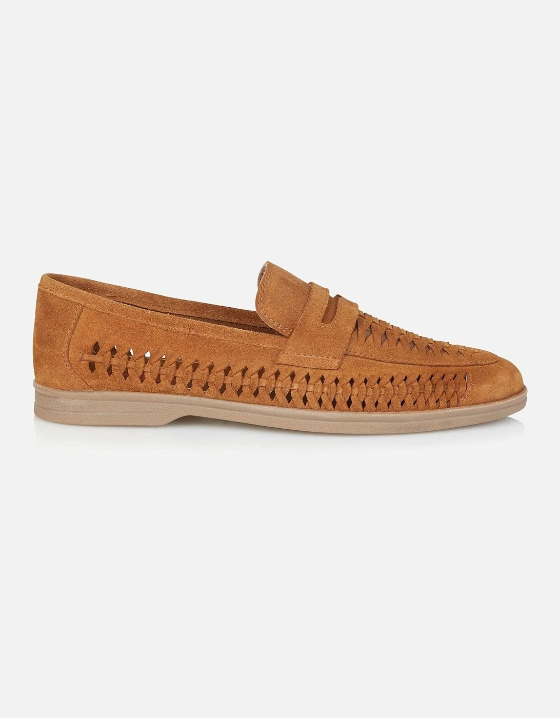 PERTH Mens Loafers Tan, 5 of 4