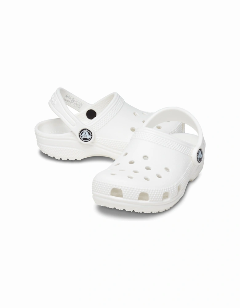 Toddler Classic Clog White