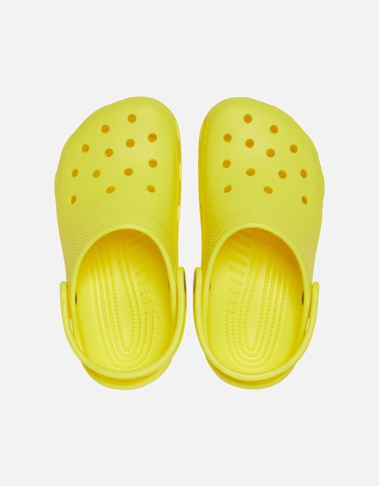 Kids Classic Clog Cyber Yellow