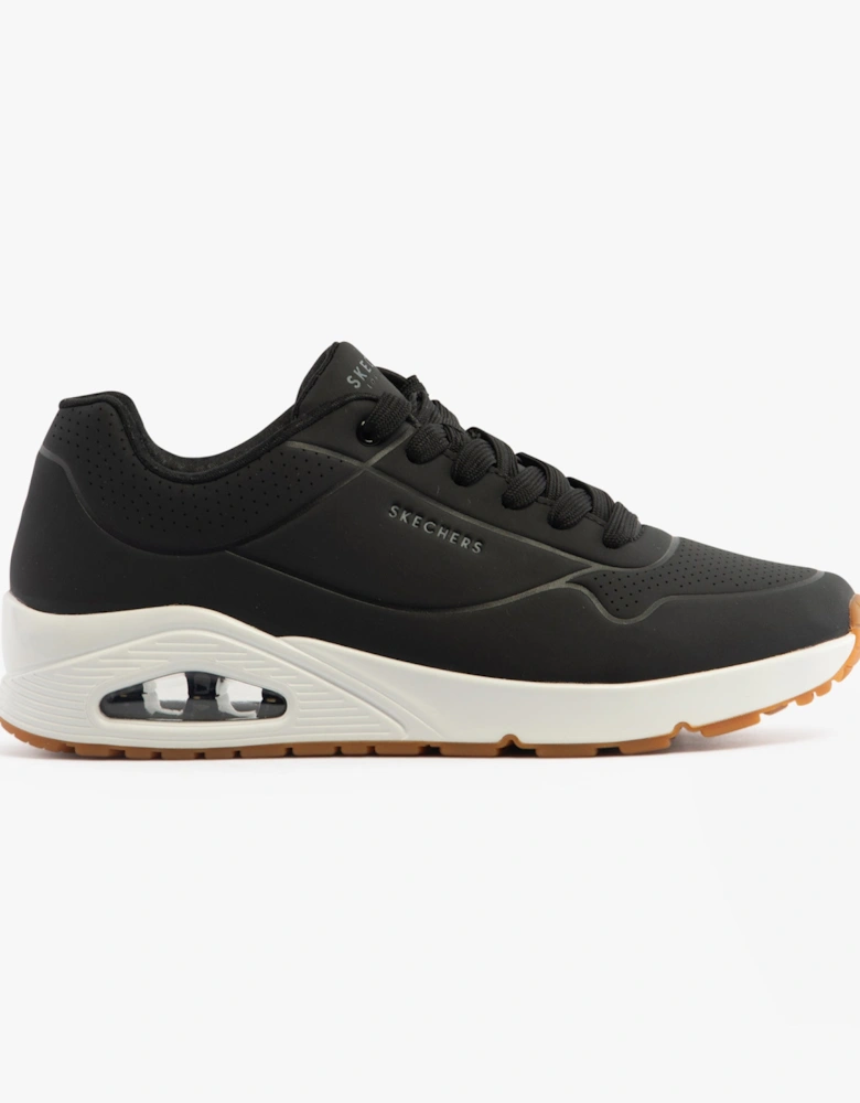 52458/BLK UNO-STAND ON AIR Mens Trainers Black