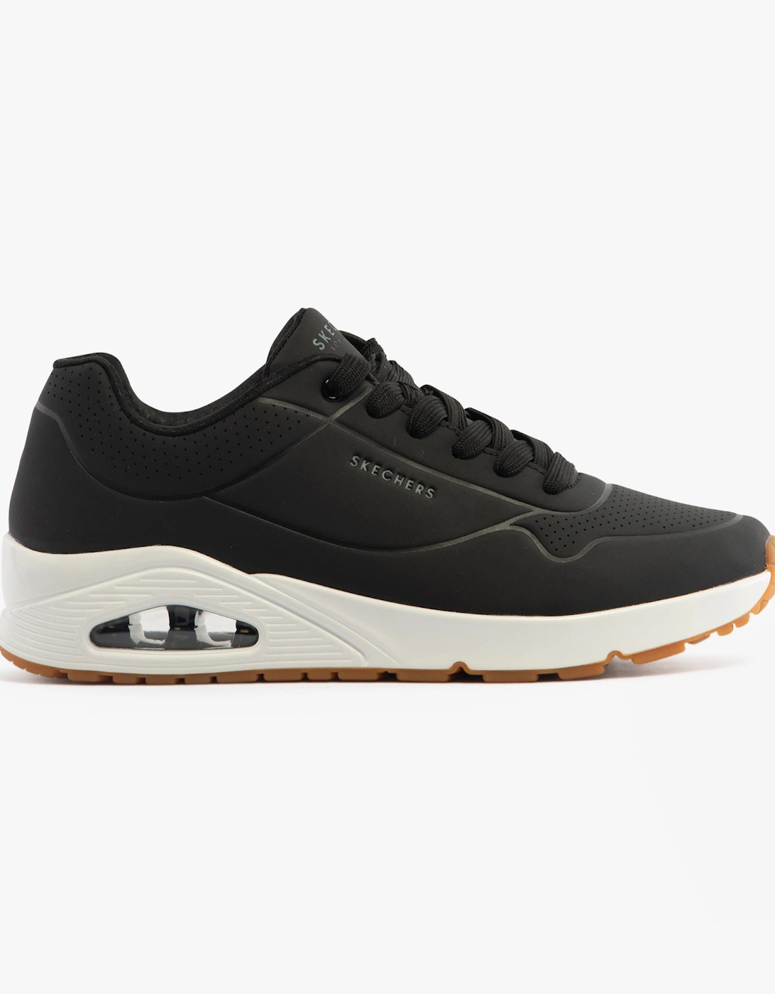 Skechers Men's Skechers 52458/BLK UNO-STAND ON AIR Mens Trainers Black
