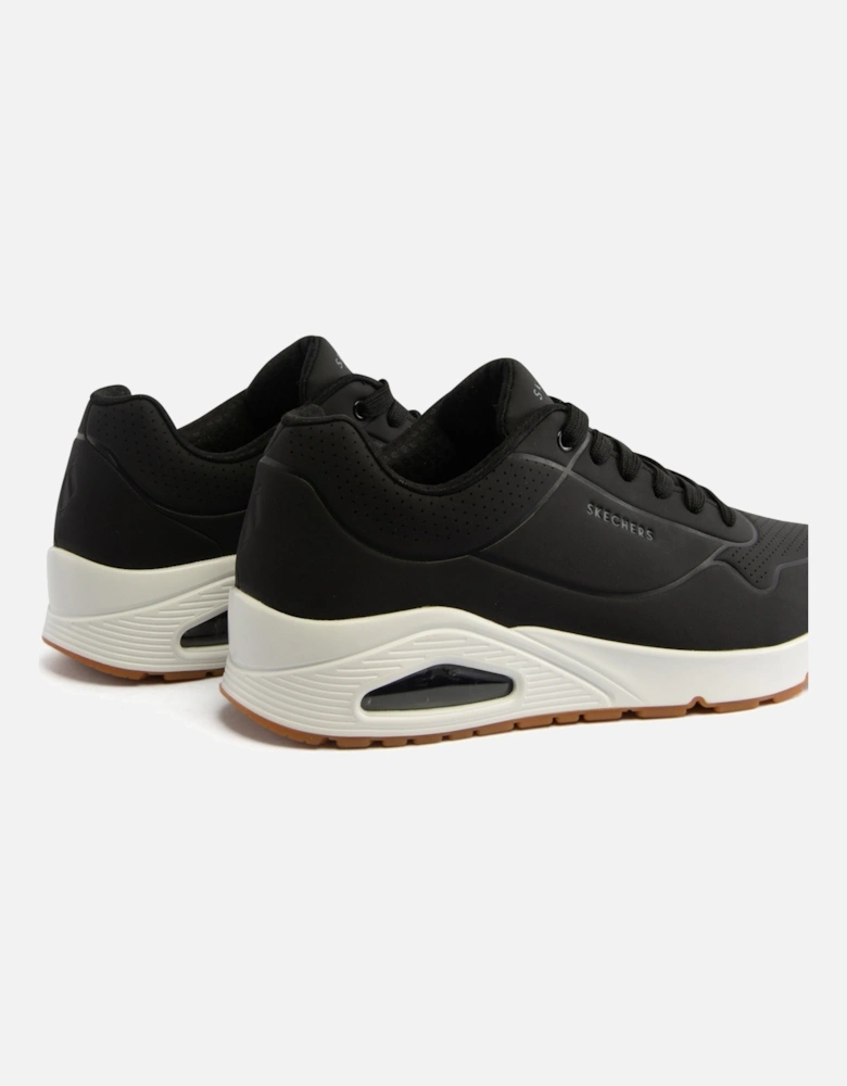 52458/BLK UNO-STAND ON AIR Mens Trainers Black