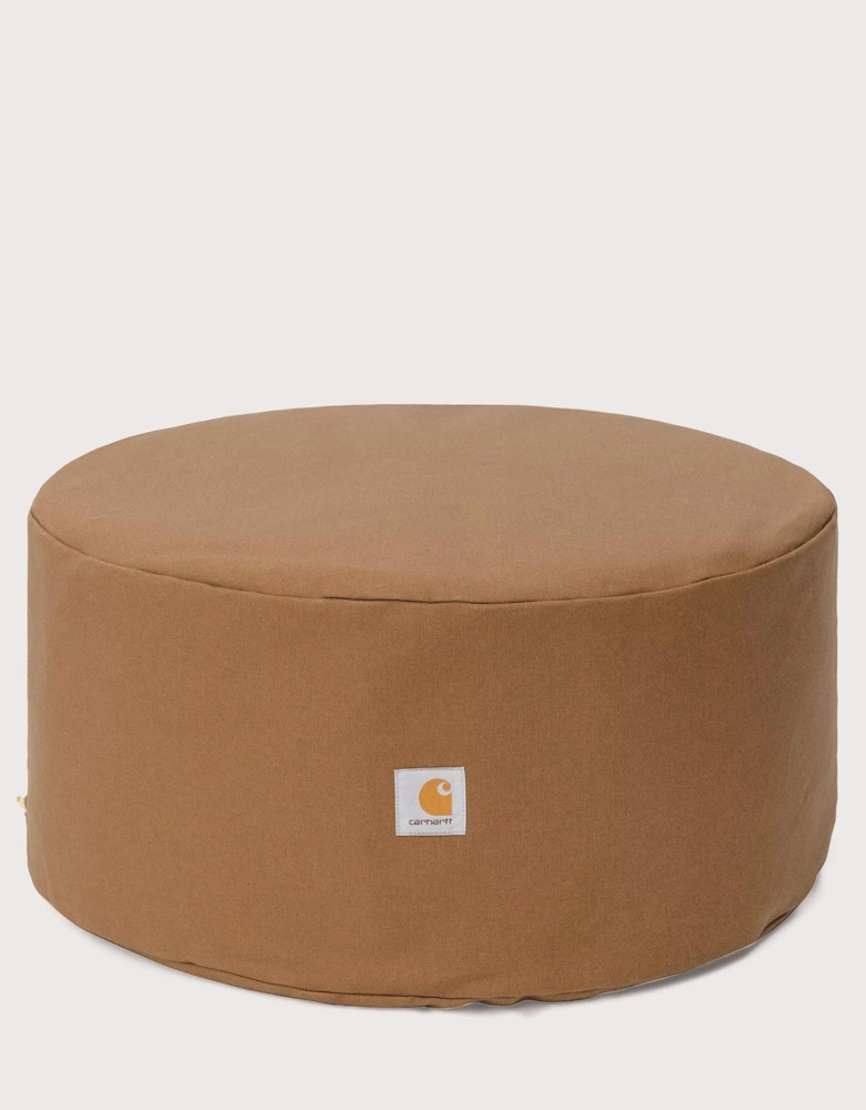 Canvas Pouf