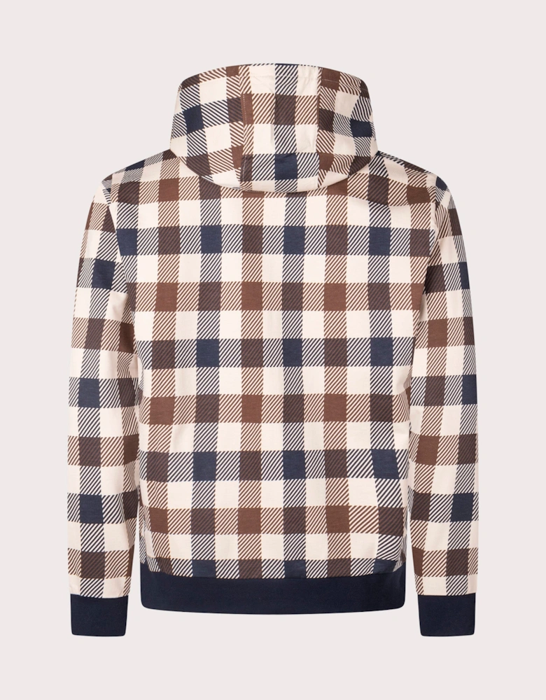 Macro Check Iconic Full Zip Hoodie