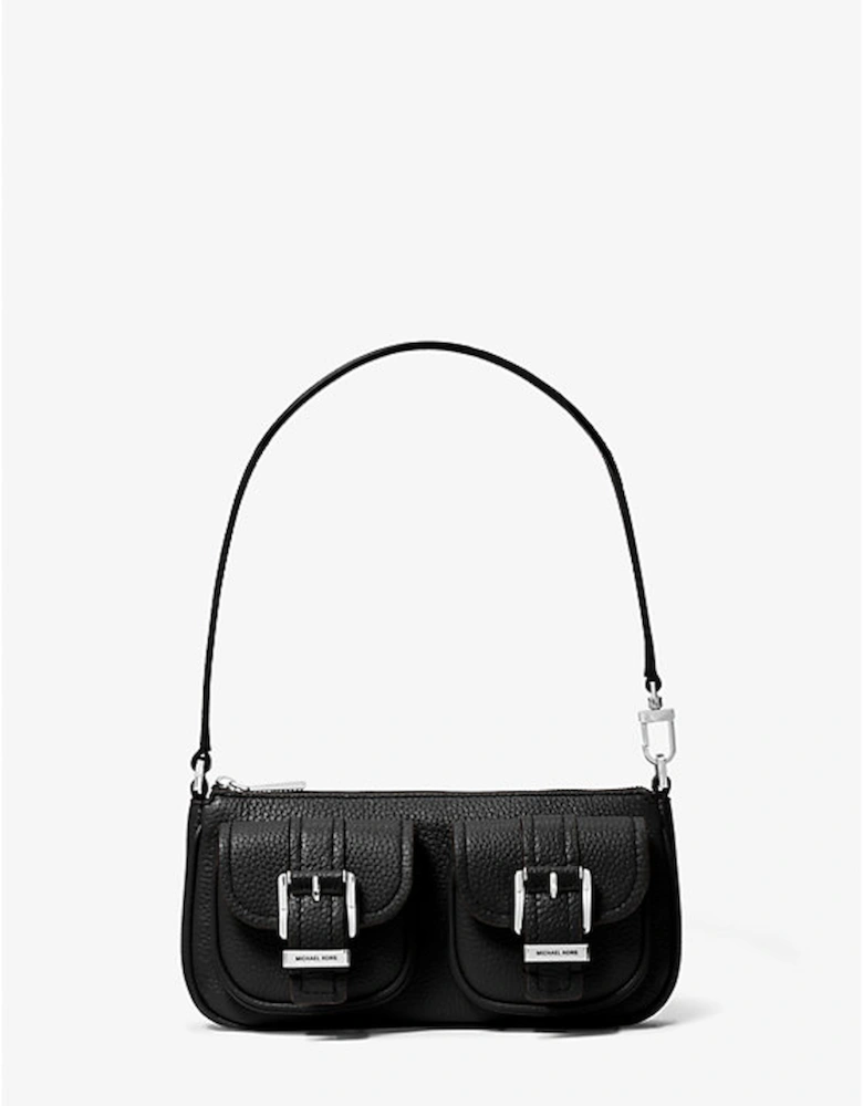 Zoe Small Pebbled Leather Pochette