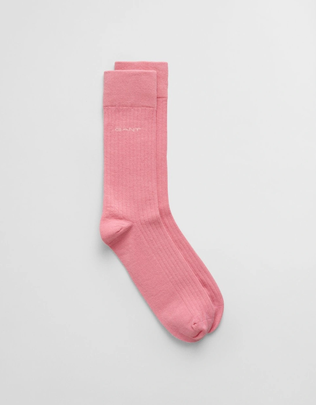 Gant Men's Pink Rib Socks - - : 9/9.5/10/10.5/11