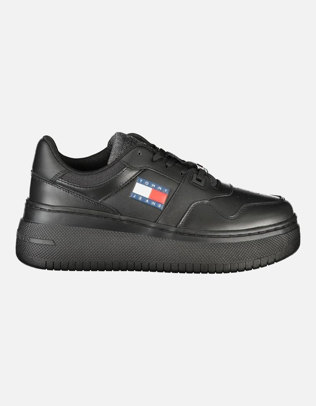 Black Polyester Sneaker Women, 4 of 3