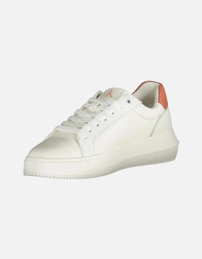 White Polyester Sneaker Women