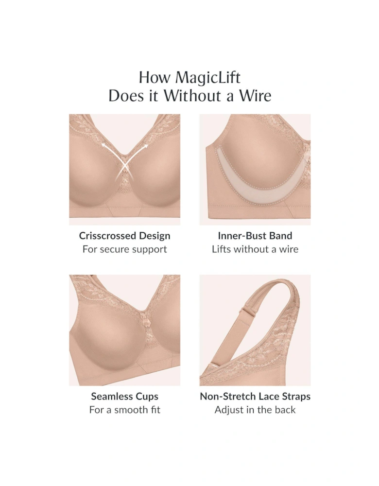 Magiclift Seamless Everyday Bra - Light Brown