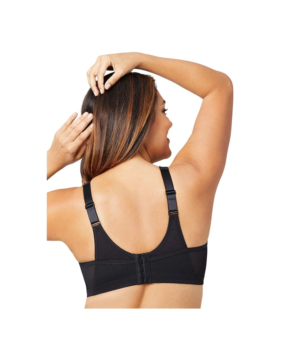 Magiclift Non Wire Active Sports Bra - Black