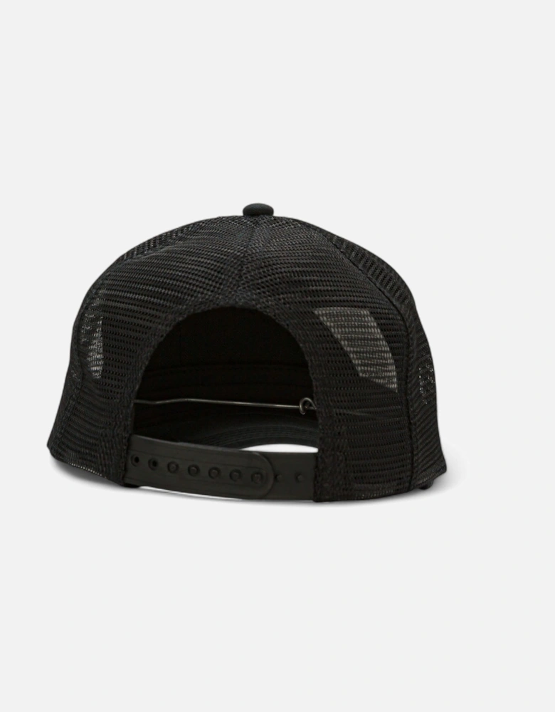 Pretend High Fashion Milan Patch Trucker Cap - Black