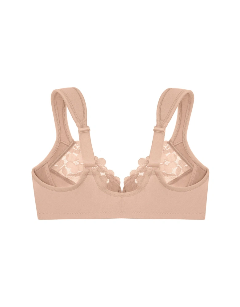 1241 Wonder Wire Front Closure Bra - Caf - Brown