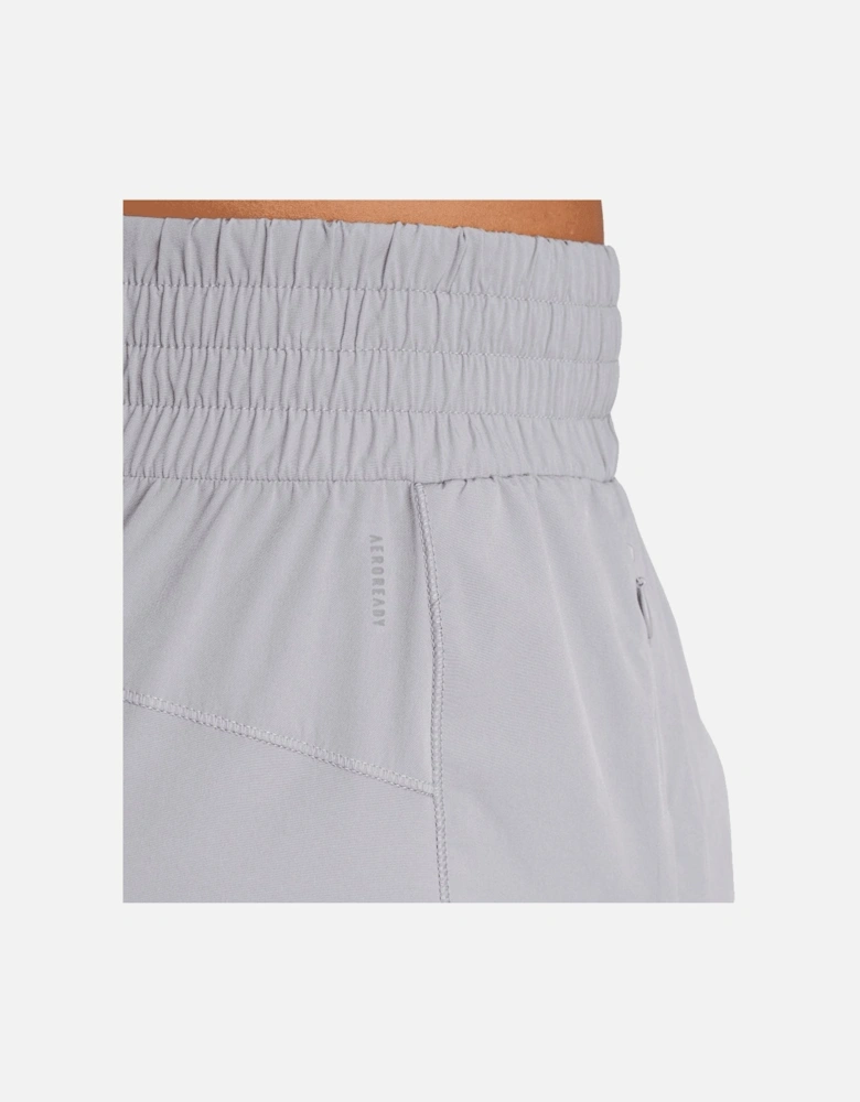 Pacer Stretch-Woven Zipper Pocket Lux Shorts