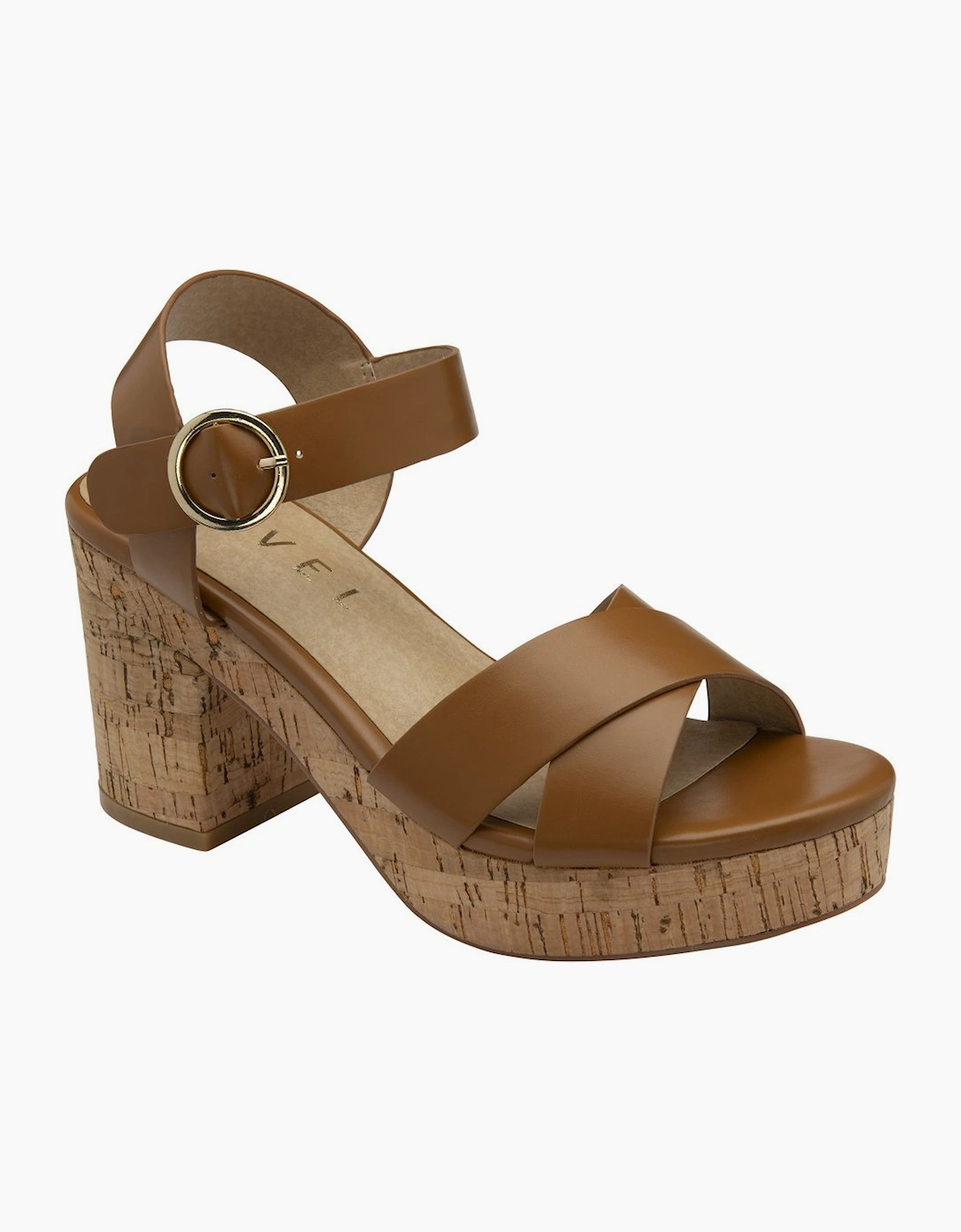 Ravel Women's Ghent Womens Heeled Sandals - Brown - Size: 5